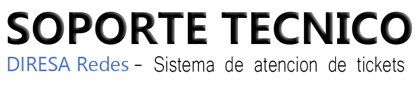 DIRESA y Redes::Mesa de ayuda 